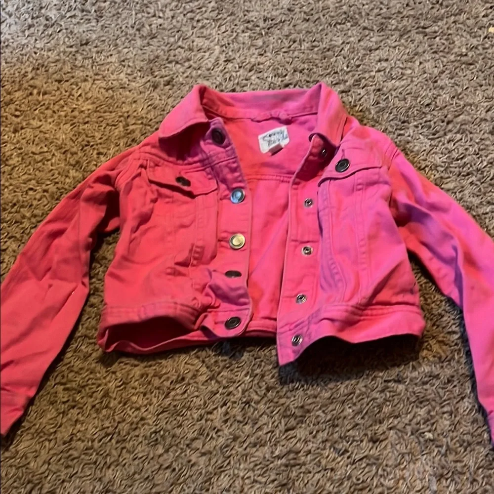 Kids Pink Jacket - Picture 2 of 5